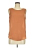 Maurices 100% Polyester Brown Sleeveless Top Size M - photo 1