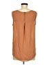 Maurices 100% Polyester Brown Sleeveless Top Size M - photo 2