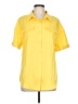 Unbranded Yellow Short Sleeve Blouse Size L - photo 1