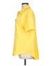 Unbranded Yellow Short Sleeve Blouse Size L - photo 5