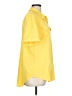 Unbranded Yellow Short Sleeve Blouse Size L - photo 4