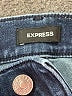 Express Chevron-herringbone Blue Jeans Size 0 - photo 7