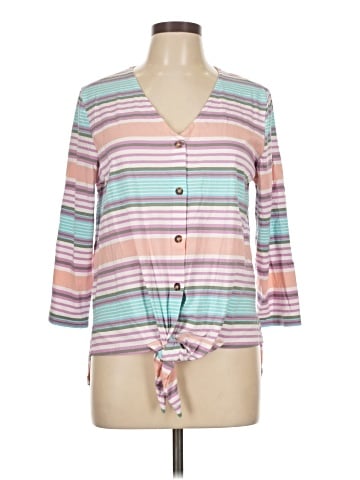 C&C California 3/4 Sleeve Blouse (view 1)