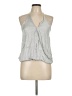 Don't Ask Why 100% Viscose Gray Tank Top One size - photo 1