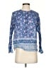 J.Crew 100% Cotton Blue Long Sleeve Blouse Size 2 - photo 1