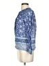 J.Crew 100% Cotton Blue Long Sleeve Blouse Size 2 - photo 5