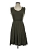 Max Studio Solid Gray Casual Dress Size S - photo 1