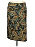 Lularoe Paisley Teal Casual Skirt Size M - photo 1