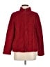 J.Jill 100% Polyester Red Faux Fur Jacket Size M (petite) - photo 1
