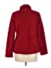 J.Jill 100% Polyester Red Faux Fur Jacket Size M (petite) - photo 2