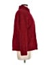 J.Jill 100% Polyester Red Faux Fur Jacket Size M (petite) - photo 4