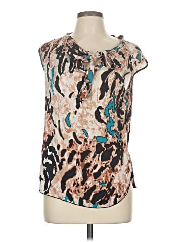 Rachel Roy Sleeveless Silk Top (view 1)