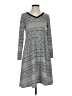 Lularoe Chevron-herringbone Gray Black Casual Dress Size XS - photo 1