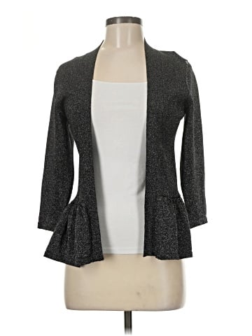 August Silk Cardigan (view 1)
