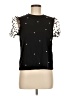 Shein Black Short Sleeve Top Size 6 - photo 1