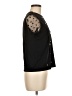 Shein Black Short Sleeve Top Size 6 - photo 4