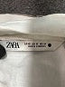 Zara Ivory Long Sleeve Button-Down Shirt Size XS - photo 6