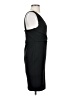 AaKaa Solid Black Cocktail Dress Size S - photo 4
