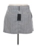 Rails Houndstooth Gray Casual Skirt Size 8 - photo 2
