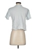 Athleta 100% Cotton Silver Short Sleeve T-Shirt Size XXS - photo 2