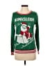 Tipsy Elves 100% Acrylic Green Pullover Sweater Size S - photo 1