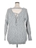 Torrid Gray Pullover Sweater Size 2X Plus (2) - photo 2
