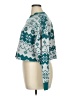 colsie Print Teal Pullover Sweater Size XL - photo 5
