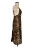LPA 100% Polyester Animal Print Brown Cocktail Dress Size XXS - photo 4