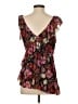 Cinq à Sept 100% Polyester Black Short Sleeve Blouse Size S - photo 2