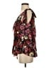Cinq à Sept 100% Polyester Black Short Sleeve Blouse Size S - photo 5