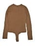 CLYQUE Brown Bodysuit Size M - photo 2