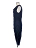 Bordeaux Solid Blue Cocktail Dress Size S - photo 5