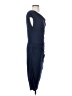 Bordeaux Solid Blue Cocktail Dress Size S - photo 4