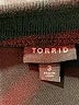 Torrid Black Track Jacket Size 3X Plus (3) - photo 6