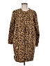 Assorted Brands Leopard Print Brown Tan Kimono Size M - photo 1