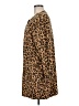 Assorted Brands Leopard Print Brown Tan Kimono Size M - photo 5