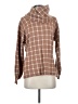 Rain + Rose Plaid Brown Pullover Sweater Size S - photo 1