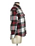 Old Navy 100% Cotton Plaid Red Long Sleeve Button-Down Shirt Size M - photo 4