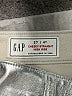 Gap 100% Polyester Metallic Silver Casual Pants Size 27 waist - photo 6