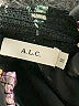 A.L.C. 100% Silk Floral Black Long Sleeve Silk Top Size 00 - photo 7