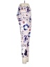Apana Floral Purple Casual Pants Size M - photo 4
