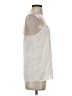 Tibi 100% Silk Ivory Sleeveless Silk Top Size 4 - photo 4