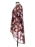 Torrid 100% Polyester Paisley Burgundy Casual Dress Size Lg Plus (0) - photo 5