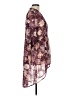 Torrid 100% Polyester Paisley Burgundy Casual Dress Size Lg Plus (0) - photo 4