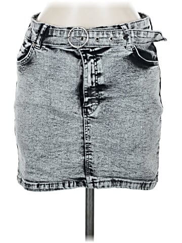 Bershka Denim Skirt (view 1)