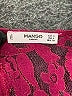 Mango Burgundy Cocktail Dress Size 4 - photo 4