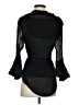 Saga Black 3/4 Sleeve Blouse Size 0 - photo 2