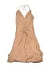 Intermix Pink Tan Cocktail Dress Size 0 - photo 1