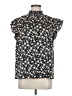 ee:some 100% Polyester Floral Black Sleeveless Blouse Size M - photo 1