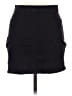 Zara Solid Black Casual Skirt Size M - photo 2